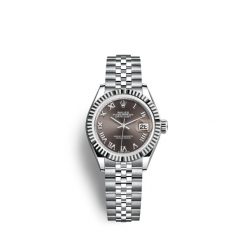 Rolex Lady-Datejust 28, Oystersteel and 18k White Gold, Ref# 279174-0013