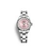 Rolex Lady-Datejust 28, Oystersteel and 18k White Gold, Ref# 279174-0014
