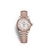 Rolex Lady-Datejust 28, 18k Everose Gold, Ref# 279175-0021