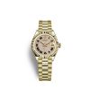 Rolex Lady-Datejust 28, 18k Yellow Gold, Ref# 279178-0001