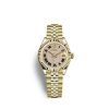 Rolex Lady-Datejust 28, Oystersteel and 18k Everose Gold, Ref# 279381RBR-0003