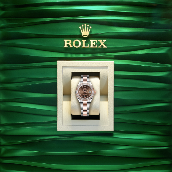 Rolex Lady-Datejust 28, Oystersteel and 18k Everose Gold, Ref# 279381RBR-0010 Rolex Lady-Datejust 28, Oystersteel and 18k Everose Gold, Ref# 279381RBR-0010