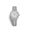 Rolex Lady-Datejust 28, 18k White Gold, Ref# 279459RBR-0001