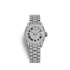 Rolex Lady-Datejust 28, 18k White Gold, Ref# 279459RBR-0001 Rolex Lady-Datejust 28, 18k White Gold, Ref# 279459RBR-0001