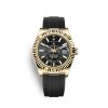 Rolex Sky-Dweller 42mm, 18k Yellow Gold, Oysterflex, Ref# 326238-0007