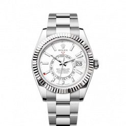 Rolex Sky-Dweller, 42mm, Oystersteel and 18k White Gold, White, Oyster, Ref# 336934-0003