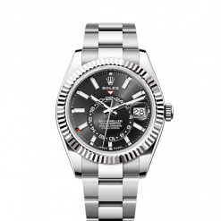 Rolex Sky-Dweller, 42mm, Oystersteel and 18k White Gold, Black, Oyster, Ref# 336934-0007