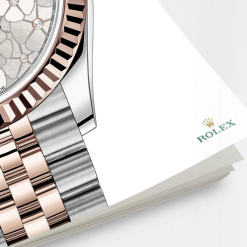 Rolex Datejust 31mm, Oystersteel and 18k Everose Gold and Diamonds, Ref# 278271-0032