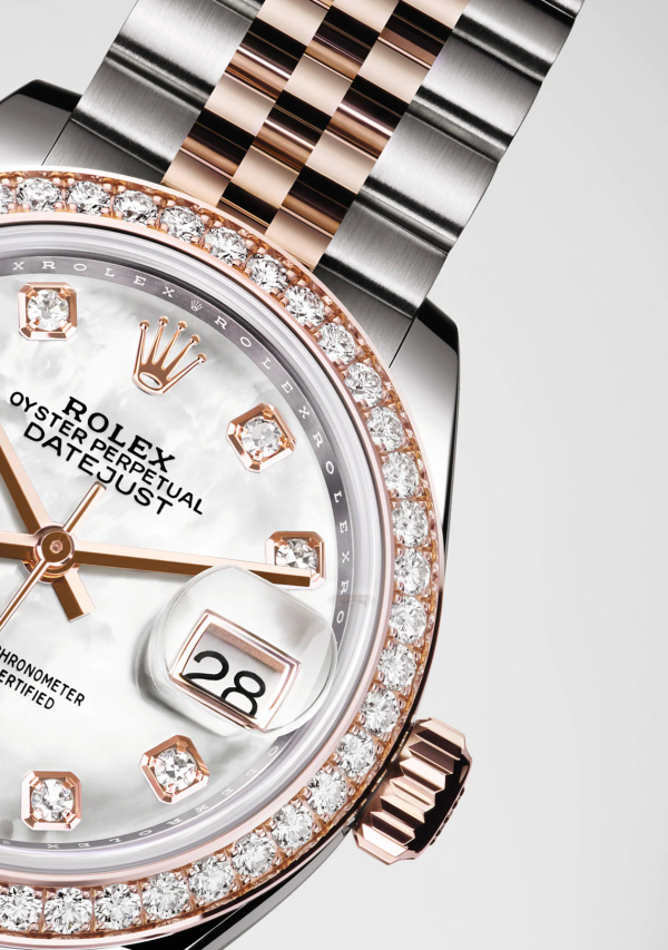 Rolex Lady-Datejust 28, Oystersteel and 18k Everose Gold, Ref# 279381RBR-0013 Rolex Lady-Datejust 28, Oystersteel and 18k Everose Gold, Ref# 279381RBR-0013