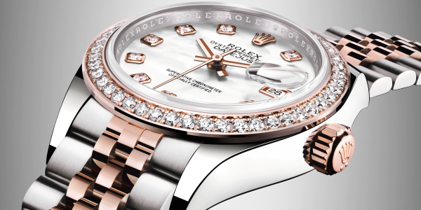 Rolex Lady-Datejust 28, Oystersteel and 18k Everose Gold, Ref# 279381RBR-0013 Rolex Lady-Datejust 28, Oystersteel and 18k Everose Gold, Ref# 279381RBR-0013
