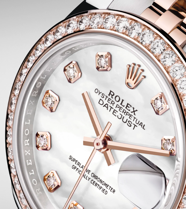 Rolex Lady-Datejust 28, Oystersteel and 18k Everose Gold, Ref# 279381RBR-0013 Rolex Lady-Datejust 28, Oystersteel and 18k Everose Gold, Ref# 279381RBR-0013