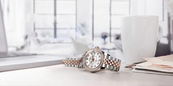 Rolex Lady-Datejust 28, Oystersteel and 18k Everose Gold, Ref# 279381RBR-0013 Rolex Lady-Datejust 28, Oystersteel and 18k Everose Gold, Ref# 279381RBR-0013