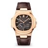 Patek Philippe Nautilus Quartz Diamond Ladies Watch, 18k Rose Gold, 32mm, Ref# 7010R-011