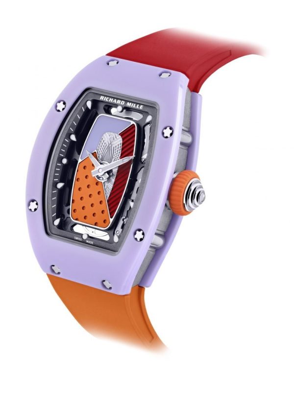 Richard Mille 07-01 Automatic Coloured Ceramics Pastel Lavender Richard Mille 07-01 Automatic Coloured Ceramics Pastel Lavender