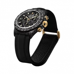 ROLEX Diw Daytona black & gold 40mm oyster carbon