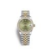 Rolex Datejust 31, Oystersteel, 18kt Yellow Gold and diamonds, Ref# 278383RBR-0017