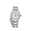 Rolex Datejust 31, Oystersteel, 18kt White Gold and diamonds, Ref# 278384RBR-0001