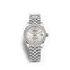 Rolex Datejust 31, Oystersteel, 18kt White Gold and diamonds, Ref# 278384RBR-0019