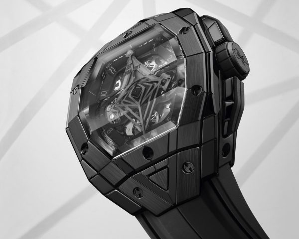 Hublot, Spirit of Big Bang Sang Bleu All Black, Ceramic, 42mm, Limited Edition, Ref# 648.CX.0114.RX.MXM23 Hublot, Spirit of Big Bang Sang Bleu All Black, Ceramic, 42mm, Limited Edition, Ref# 648.CX.0114.RX.MXM23