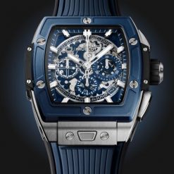 Hublot Spirit of Big Bang TITANIUM BLUE CERAMIC Ref# 642.NL.7170.RX