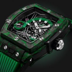 Hublot Spirit of Big Bang TOURBILLON CARBON GREEN Ref# 645.QG.5217.RX