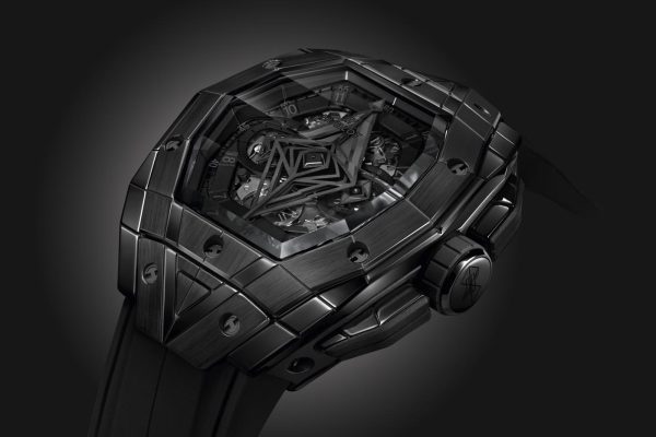 Hublot, Spirit of Big Bang Sang Bleu All Black, Ceramic, 42mm, Limited Edition, Ref# 648.CX.0114.RX.MXM23 Hublot, Spirit of Big Bang Sang Bleu All Black, Ceramic, 42mm, Limited Edition, Ref# 648.CX.0114.RX.MXM23