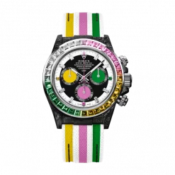 ROLEX Diw Daytona carbon rainbow candy 40mm carbon
