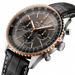 Breitling Navitimer B01 Chronograph 46, Stainless steel and 18k Red Gold, Ref# UB01371A1B1P1, Unworn 2024